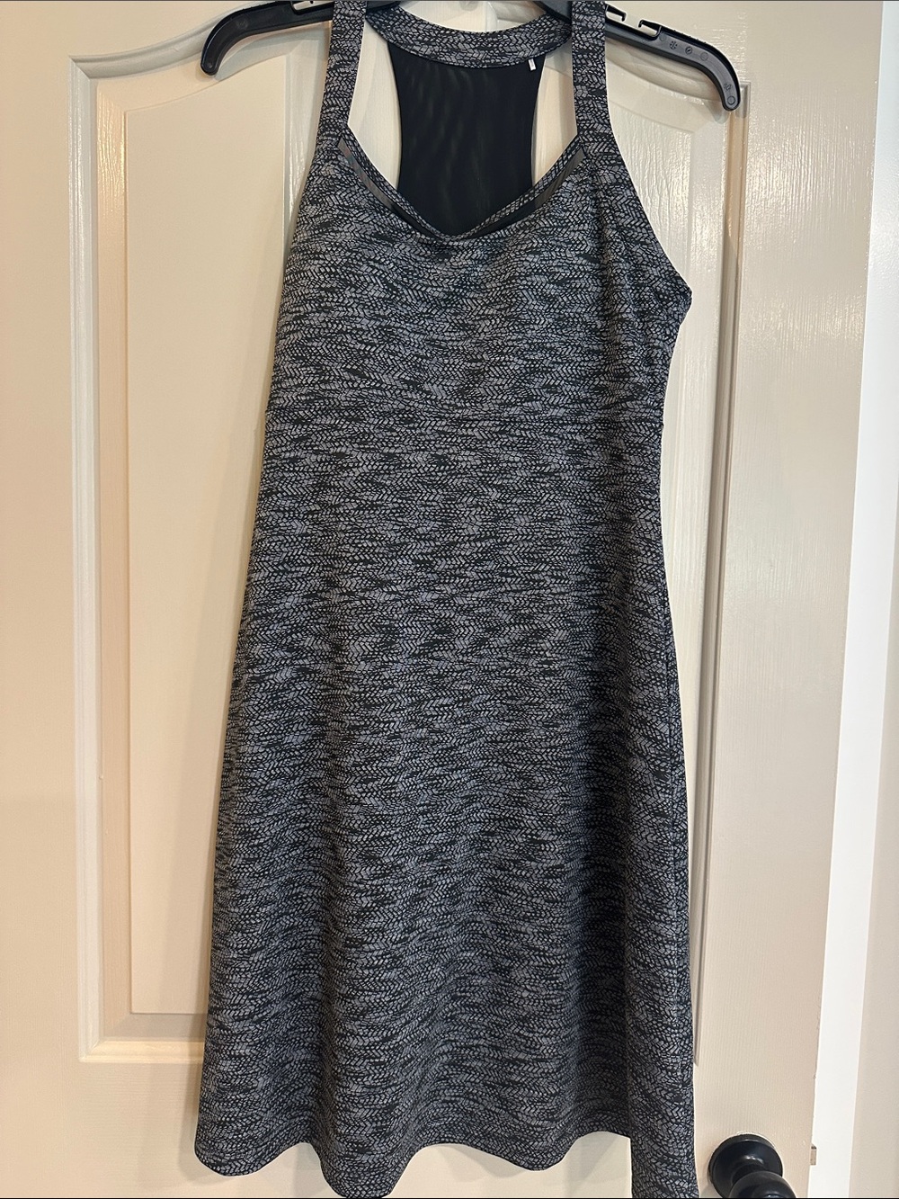 MPG Black & Gray Racerback Dress